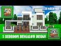 5 bedroom bungalow house design - house plan design 5 bedroom-duplex house plan design-manis home