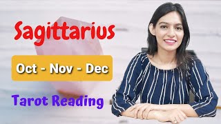 SAGITTARIUS 🔮3 Months From Now OCTOBER-DEC 2020✨BIG CHANGE COMING FOR ZODIAC Tarot Reading Hindi