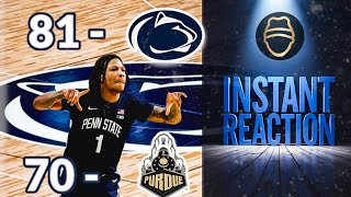 Penn State vs Purdue Instant Reaction