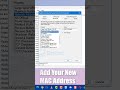 change your mac address right now