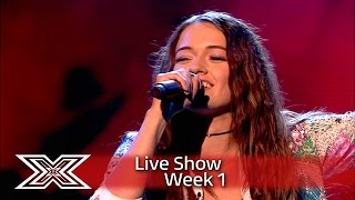 Can Emily Middlemas wow with The Chainsmokers’ Closer? | Live Shows Week 1 | The X Factor UK