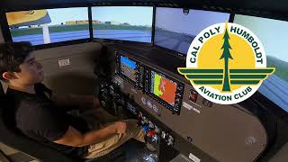 Start Up Instructions for the Cal Poly Humboldt Library Flight Simulator