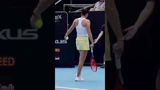 Coco Gauff vs Emma Navarro (Impressive Point) -  2024 Auckland Semi-final