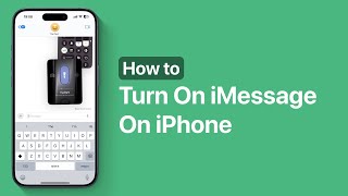 How To Turn On iMessage On iPhone 16