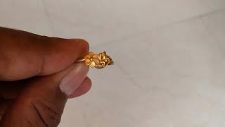 2 Grams Gold Ring New Design Model from GRT jewellers