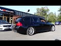 bmw 335d e90 lowered with h u0026r springs u0026 dampers