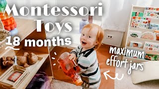 MONTESSORI AT HOME// Toys, DIY's and Activities 15-18 Months