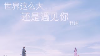 世界这么大还是遇见你 - 程响【动态歌词Lyrics】「世界这么大还是遇见你，一起走过许多个四季，天南地北，别忘记我们之间的情谊。」