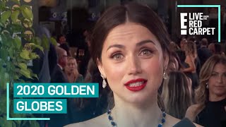 Ana de Armas Admits She's "A Little Bit of a Mess" at Golden Globes | E! Red Carpet & Award Shows