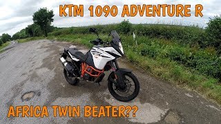 Review of the KTM 1090 Adventure R - The Future ISN'T Orange!!