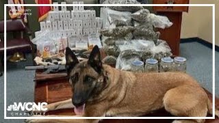 Drugs, weapons found after Rowan County K-9 officer tracks down reckless driver who fled police