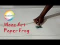 Maaz Art - Paper Frog