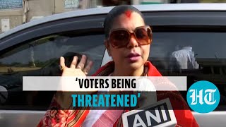 ‘My polling agent not allowed to enter booth’: BJP candidate Bharati Ghosh