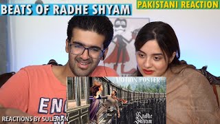 Pakistani Couple Reacts To Beats Of Radhe Shyam | Motion Poster | Prabhas | POOJA H