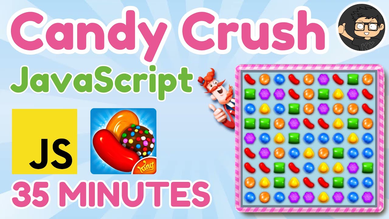 Build Candy Crush Using Javascript Html And Css Youtube