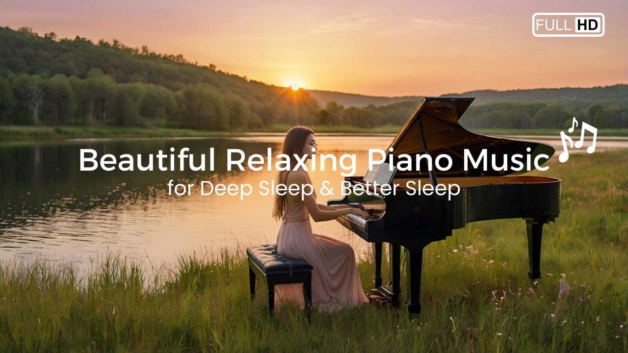 24 Hours Relaxing Music Piano рџћ Healing Piano Music For Deep Sleep And
