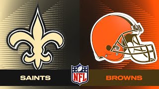 Madden NFL 23 - New Orleans Saints Vs Cleveland Browns Simulation PS5 Gameplay All-Madden