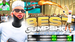 *NEW* BEST JUMPSHOT FOR ALL BUILDS NBA 2K23! FASTEST 100% GREEN JUMPSHOT! Best Jumpshot 2k23