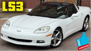 Video overview. 2012 Chevrolet C6 Corvette LT3 LS3 automatic targa for sale. 430hp. Arctic white.