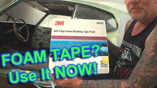 Custom Car Painting-How To Use Soft Edge Foam Tape On Door Jambs