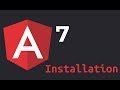 angular 7 tutorial - Installation