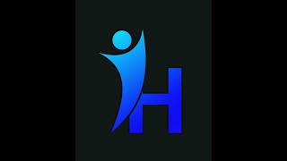 Creative H Logo Design in Coreldraw