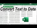 Convert text to Date in Excel