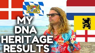 My DNA Heritage test results (CONFIRMED WHAT I ALREADY KNEW) #jonathanjacobmeijer