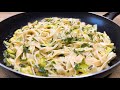 Non ho mai mangiato una pasta così facile e deliziosa! Ricetta pronta in 5 minuti!