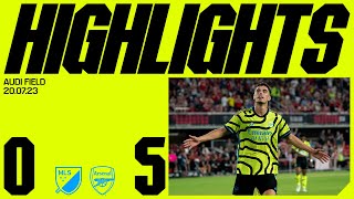 HIGHLIGHTS | MLS All-Stars v Arsenal (0-5) | Gabriel Jesus, Trossard, Jorginho, Martinelli, Havertz