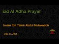Eid Al-Adha 5-27-2026