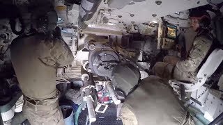 Army Artillery Teamwork • Inside A Paladin Howitzer