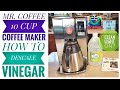 HOW TO DESCALE VINEGAR Mr. Coffee Stainless Steel 10 Cup Programmable Coffee Maker FIX CLEAN LIGHT