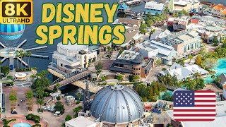 【8K】Disney Springs Walk in Orlando