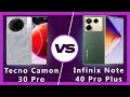 Infinix Note 40 Pro Plus vs Tecno Camon 30 Pro: Battle of the Budget Beasts!