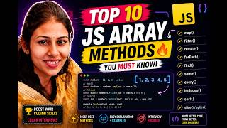 Top JavaScript Array Methods You Must Know (Coding + Interviews) 🔥