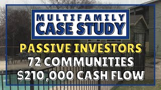 Michael J. | Real Estate Case Study | Multifamily Passive Investor ~ $210k Cash Flow & $4.4M Equity!