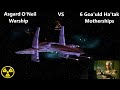 Asgard O'Neill Warship VS 6 Goa'uld Motherships | Stargate Ship Battle | Bridge Commander |