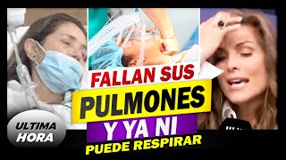 😭“NO PUEDO NI RESPIRAR” Desgarrador:Yolanda Andrade Lucha por Respirar, ¿Atada a Tanque de Oxígeno?😫
