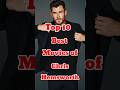 Top 10 Best Movies Of Chris Hemsworth |Top 10 Cinema #chrishemsworth #thor #filmstars #shorts