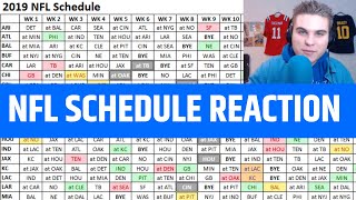 2019 NFL Schedule Release Live Chat