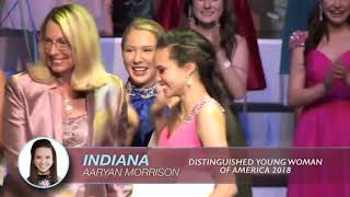 Distinguished Young Woman of America for 2018 Announcement