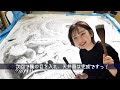 お寺の天井画、描いてくよ〜！｜水墨画art vlog