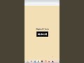 Digital Clock Using ReactJS| useEffect useState 2023 #2023 #reactjs #reactjstutorial #reactjscourse