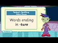 spelling zone ture