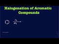 halogenation of aromatic compounds