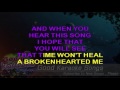 Broken Hearted Me - Anne Murray ( Karaoke Lyrics )