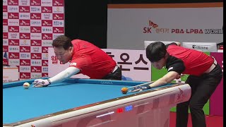 [상단] 32강B조 1세트 (강동궁 vs 신정주)  【SK렌터카 PBA 월드 챔피언십 2022】