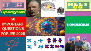 50 Important Questions on Biomolecules for JEE 2025