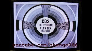 Monoscope Camera Tube image CBS Television Network Hollywood Test Pattern